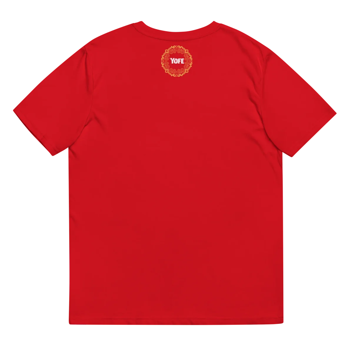 T-shirt yoga en coton biologique - Y brodé blanc – Image 6