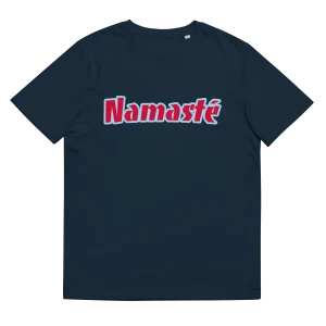 T-shirt yoga - lettrage - Namaste