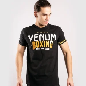 T-SHIRT VENUM BOXING CLASSIC 20 - NOIR/OR
