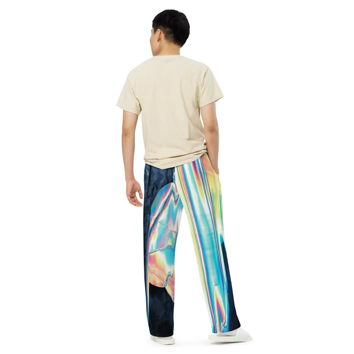 Pantalon large all over unisexe – Image 3