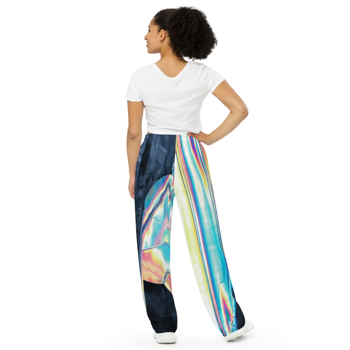 Pantalon large all over unisexe – Image 6