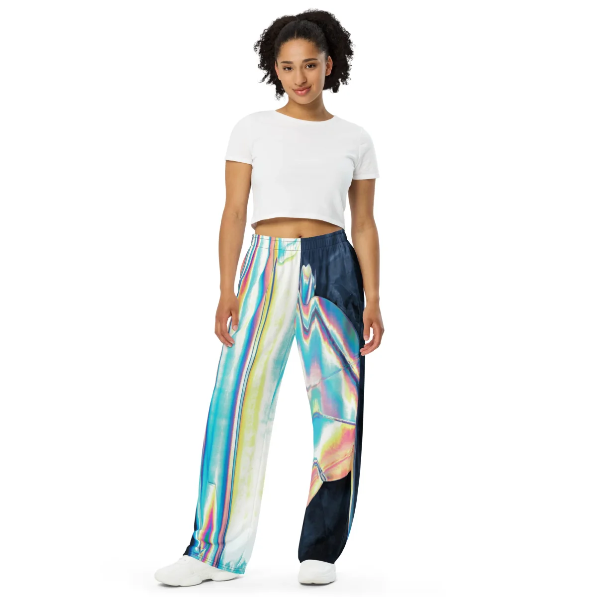 Pantalon large all over unisexe