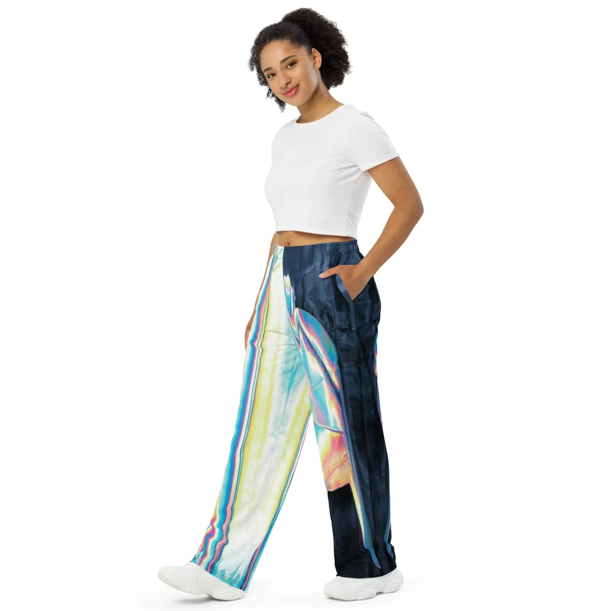 Pantalon large all over unisexe – Image 5