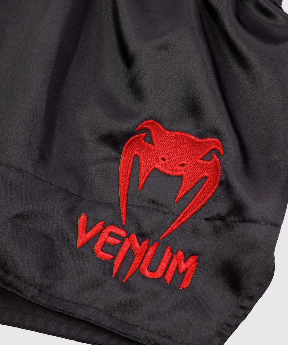 SHORT DE MUAY THAI VENUM CLASSIC - NOIR/ROUGE – Image 5