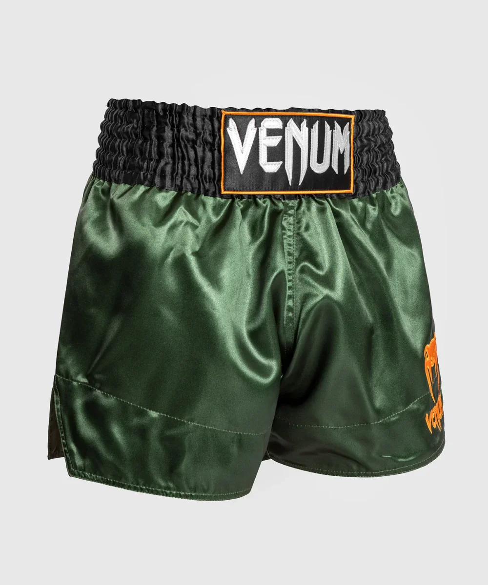 SHORT DE MUAY THAI VENUM CLASSIC - VERT/OR/NOIR – Image 3