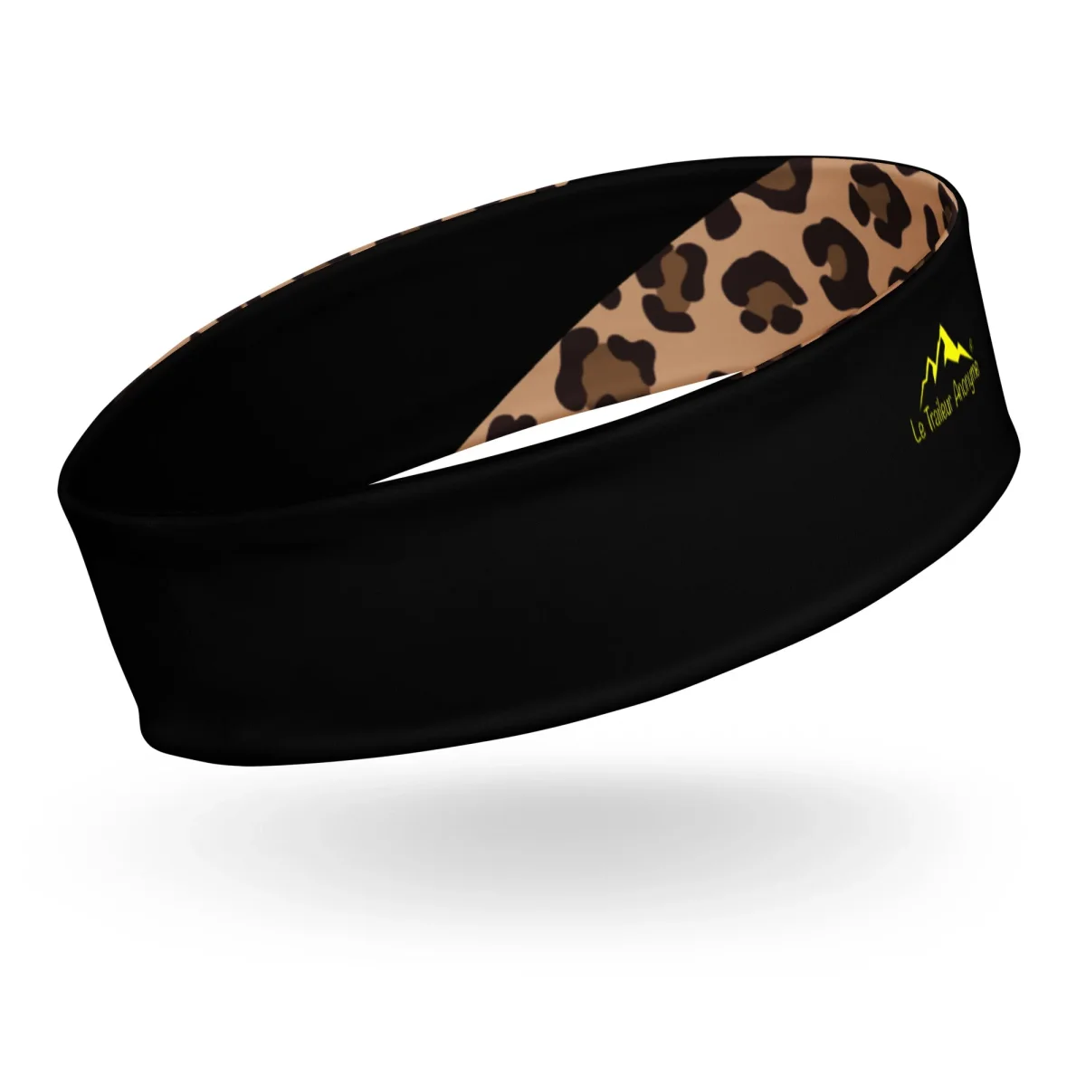 Bandeau Sport- Collection Hommage - Léopard/Jaune – Image 6