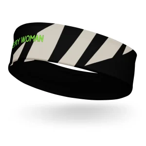 Bandeau Sport - Collection Hommage - Zèbre/Vert