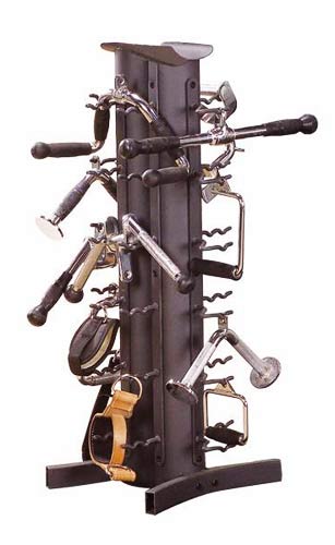 Accessory storage rack