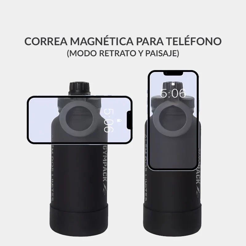 Magsafe Gympack Thermal Bottle 650ml Black – Image 2
