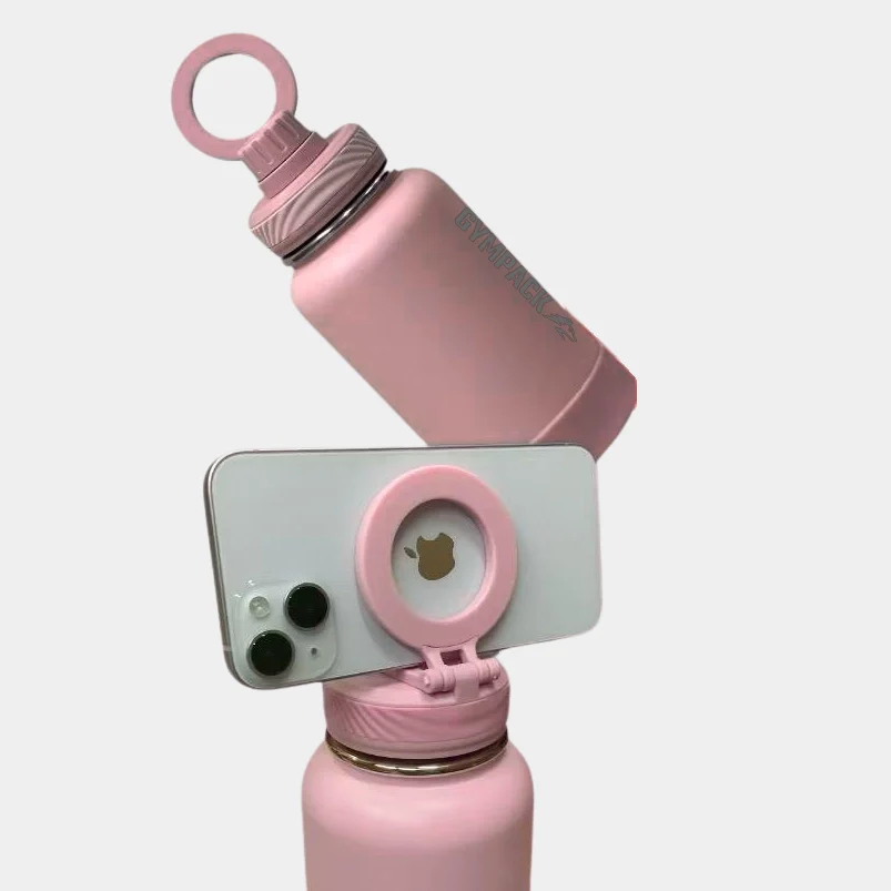 Magsafe Gympack Thermal Bottle 650ml Pink – Image 2