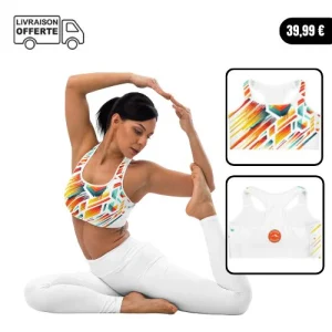 Brassière Running/Yoga - Collection Graphix