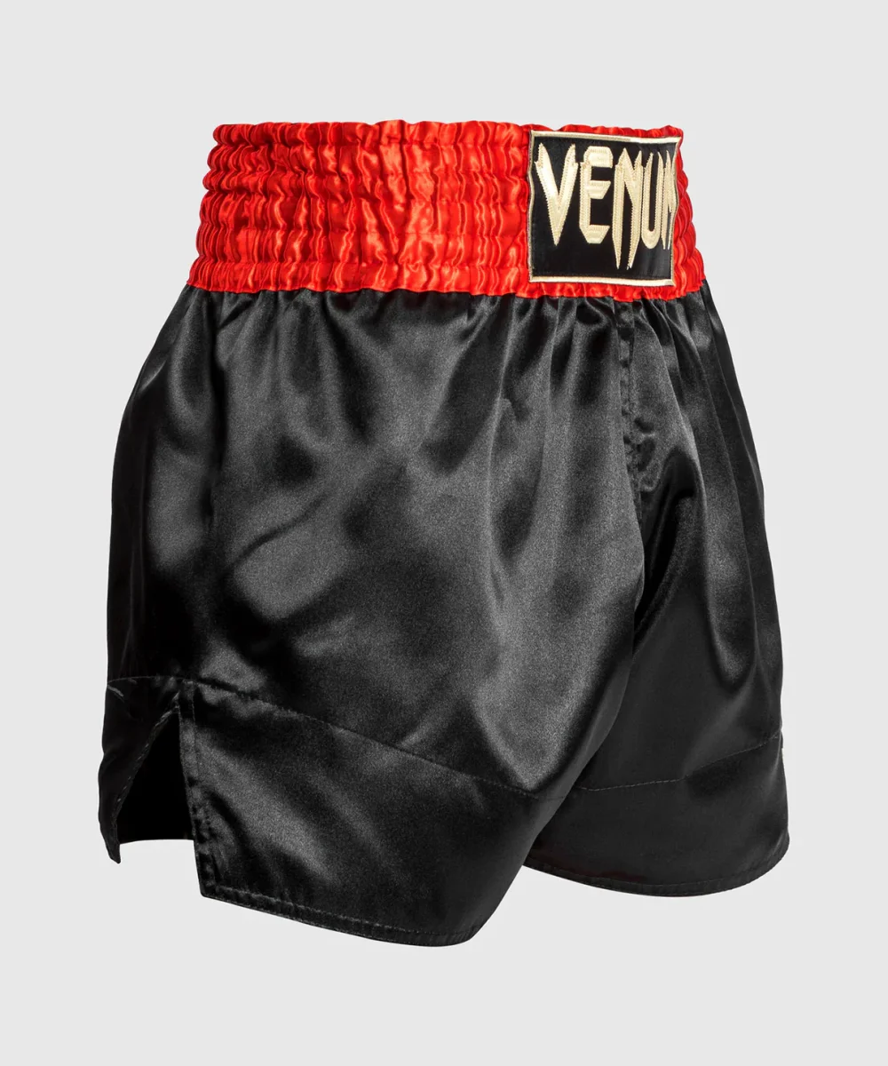 SHORT DE MUAY THAI VENUM CLASSIC - ROUGE/NOIR/OR – Image 3