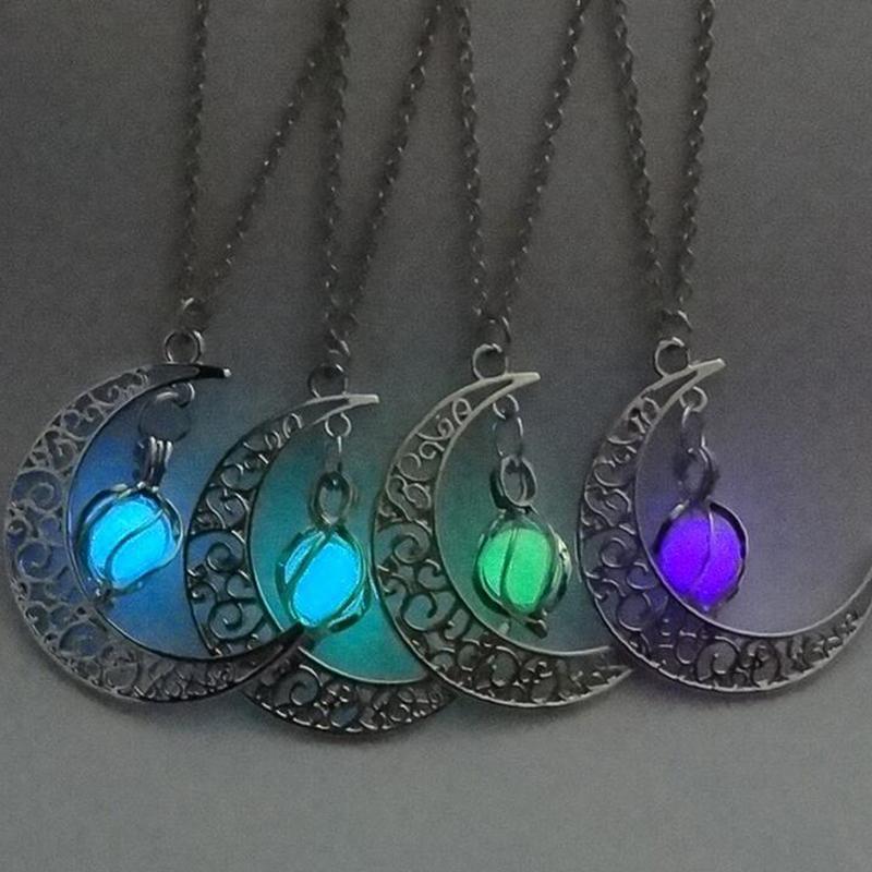 Collier Lumineux Croissant de Lune – Image 2
