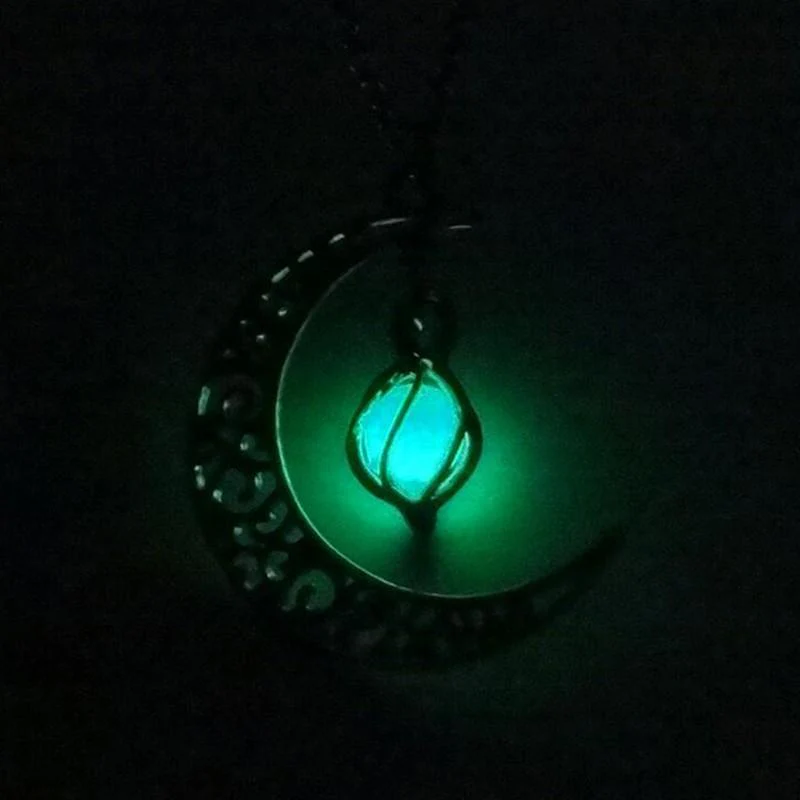 Collier Lumineux Croissant de Lune – Image 4