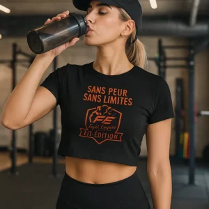 Crop top « Fit-édition »