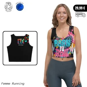 Crop-Top Running - Born to Run