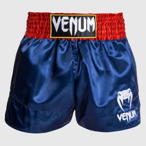 SHORT DE MUAY THAI VENUM CLASSIC - BLEU/ROUGE/BLANC