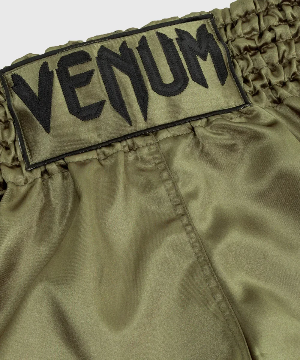 SHORT DE MUAY THAI VENUM CLASSIC - KAKI/NOIR – Image 3