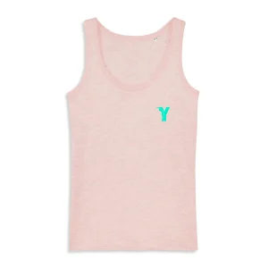 Débardeur Femme 100% coton Bio - Y vert