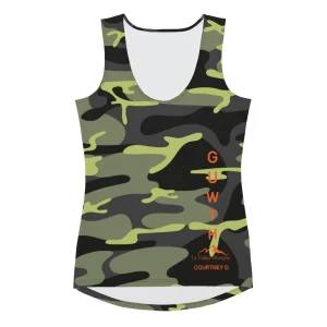 Débardeur Sport - Femme - Collection Hommage - Army - Courtney D.
