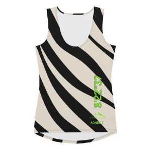 Débardeur Sport - Femme - Collection Hommage - Zèbre - Agnès T.