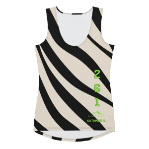 Débardeur Sport - Femme - Collection Hommage - Zèbre - Kathrine S.