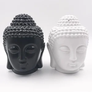Brûleurs À Huiles Essentielles Tête de Bouddha - Brûleur d’Encens