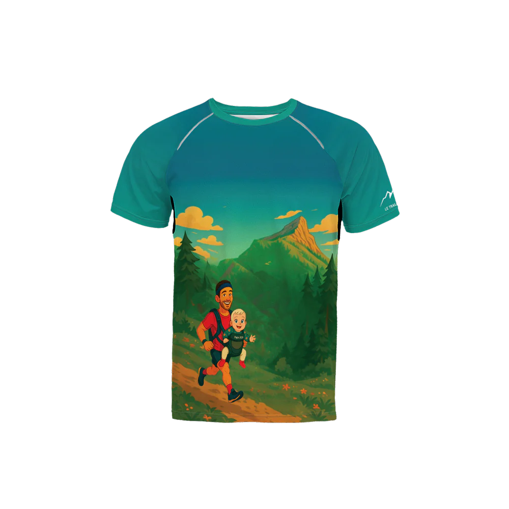 T-Shirt Running Homme -Dry Fit 3M Active - Personnalisation FM – Image 3