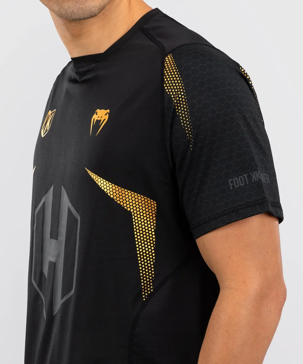 T-SHIRT DRY TECH VENUM HEXAGONE MMA - NOIR/OR – Image 6