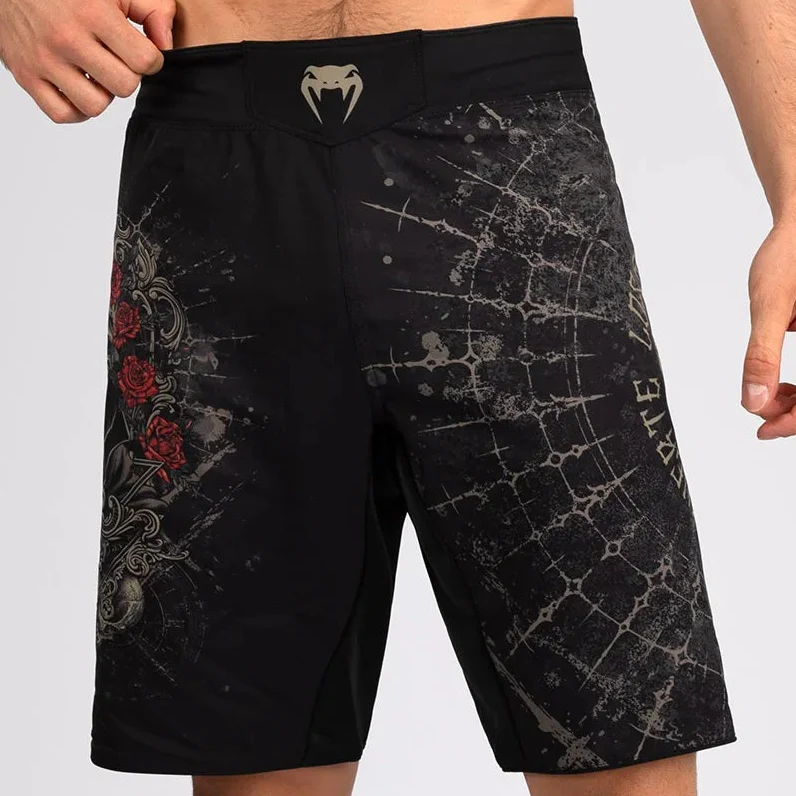FIGHTSHORT VENUM SANTA MUERTE 5.0 - NOIR/OR