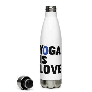 gourde yoga is love - Acier inoxydable 500 ml