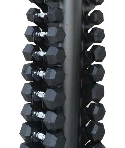 Pack Haltères Hexagonaux 1 à 10 kg et Rack