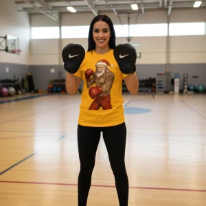 SANTA FIGHTER™ – H/F Édition Limitée Noël 2025 🎅🥊Gris Foncé -