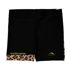 Legging Court - Femme - Collection Hommage - Léopard & Jaune