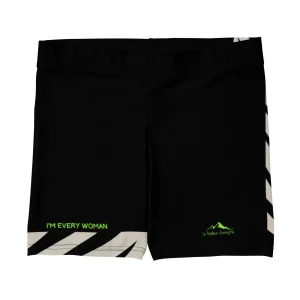 Legging Court - Femme - Collection Hommage - Zèbre & Vert