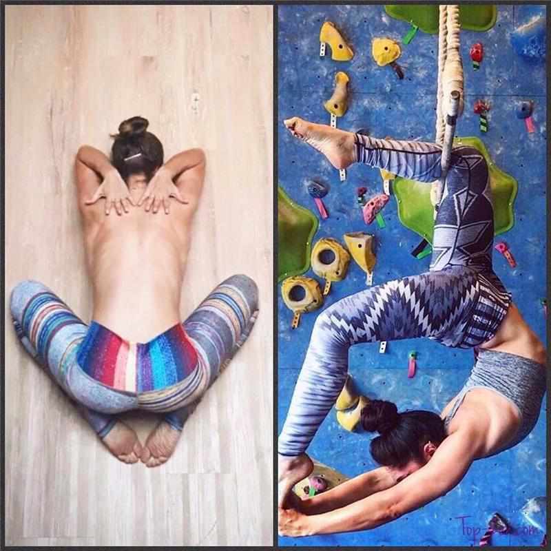 Legging de Yoga Coloré-Legging de Sport Femme – Image 2