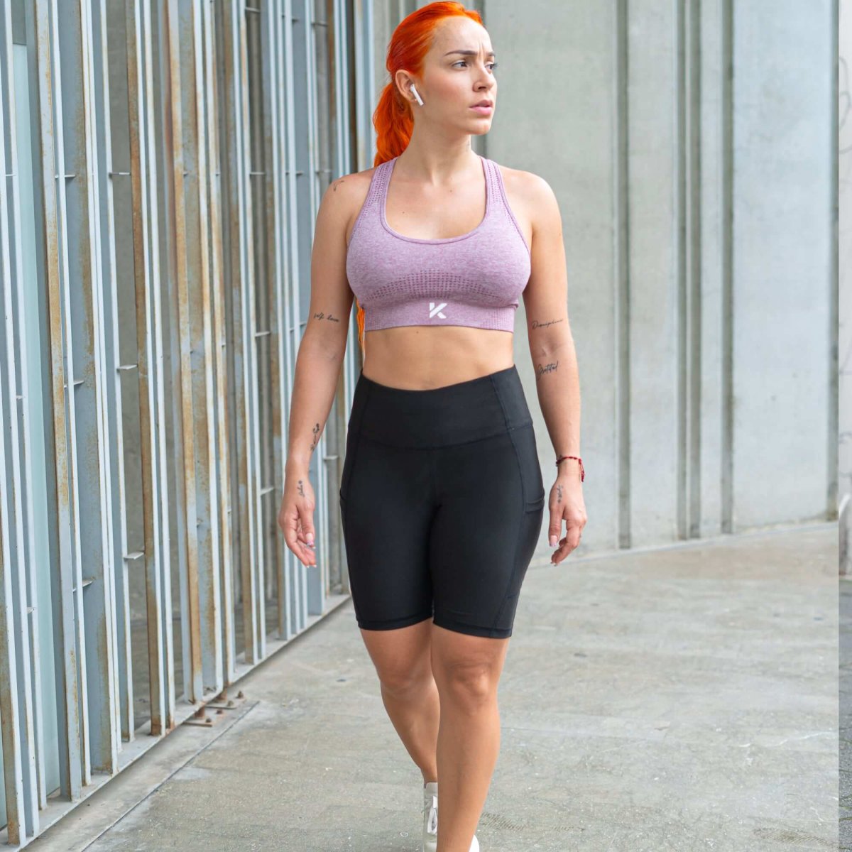 Women's Athletic Sauna Biker Shorts – Image 6