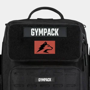 Gympack Wolf Patch Red/Black