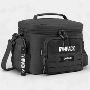 Gympack 13L Black Thermal Lunch Bag