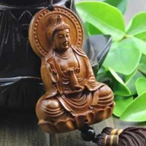 Mini Statuette Netsuke Bouddha Amulette-objet Spirituel - 3 Modèles