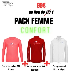 Pack Femme Confort