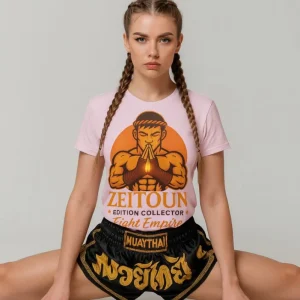 T-shirt Zeitoun Édition Collector – Rose Impact