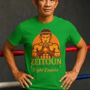 T-shirt Zeitoun Édition Collector – Vert Discipline