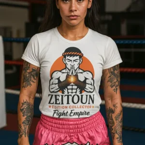 T-shirt Zeitoun Édition Collector – Blanc Honneur