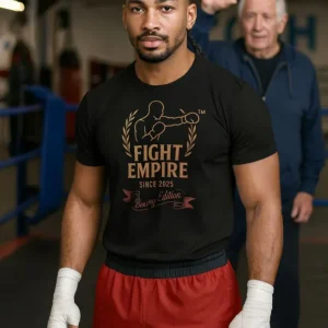 T-shirt Boxing Édition – Orange Brûlant