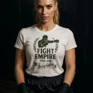 T-shirt H/F « Boxing Édition » – Camouflage Guerrier