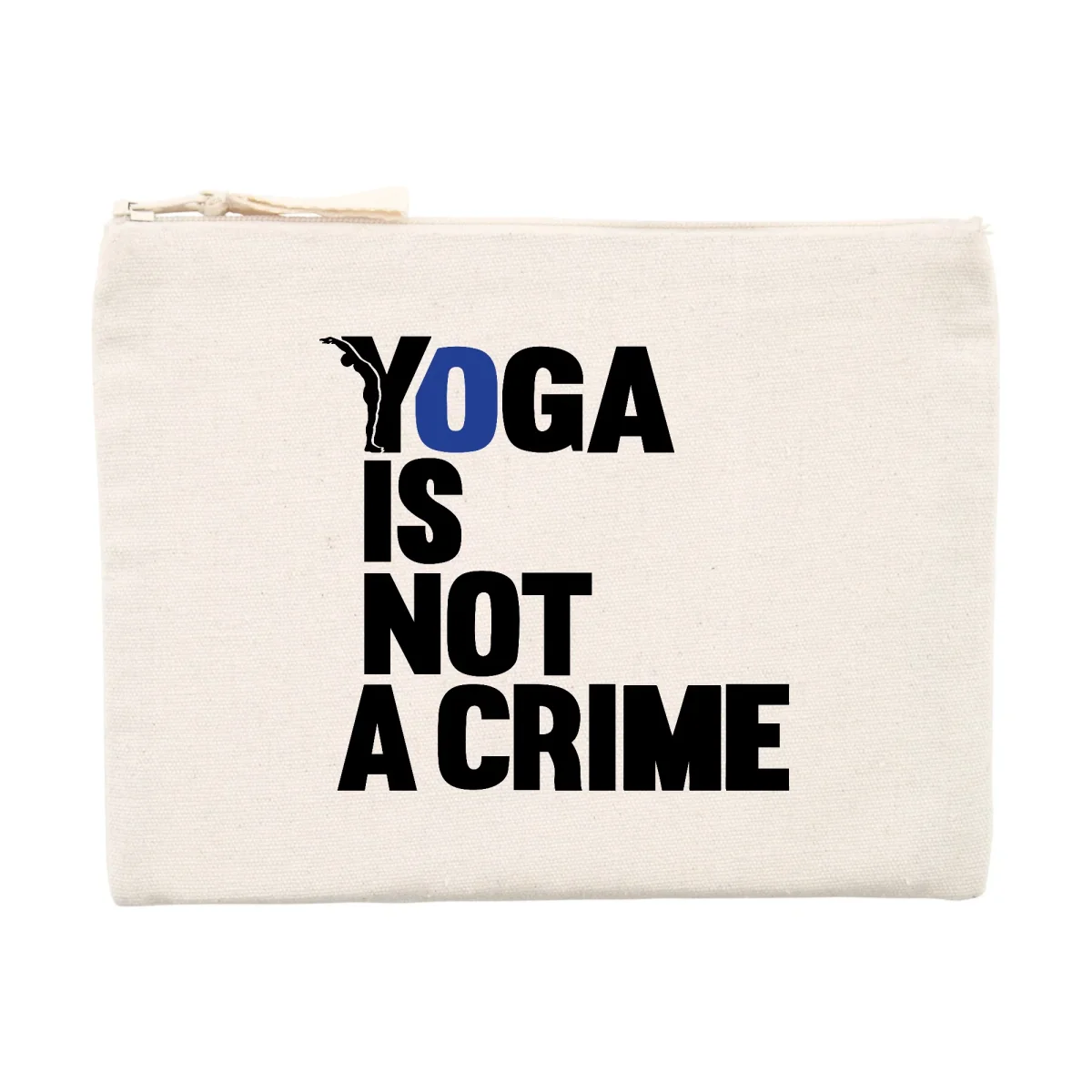 pochette - yoga is not a crime
