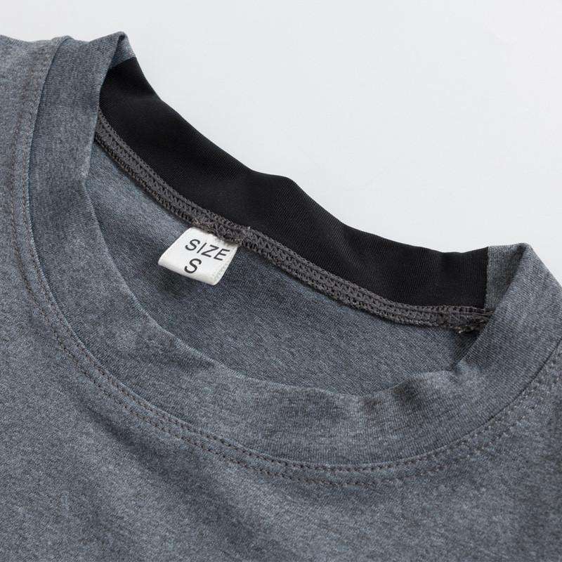 Men's Fitness Short-Sleeve Compression Shirt – Image 7