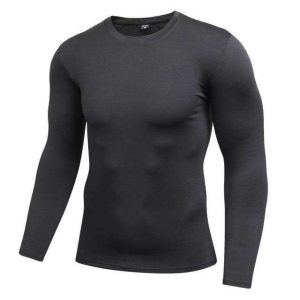 Men's Blank Long Sleeve Compression Top