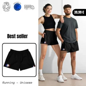 Short court - Running unisexe - LTA France